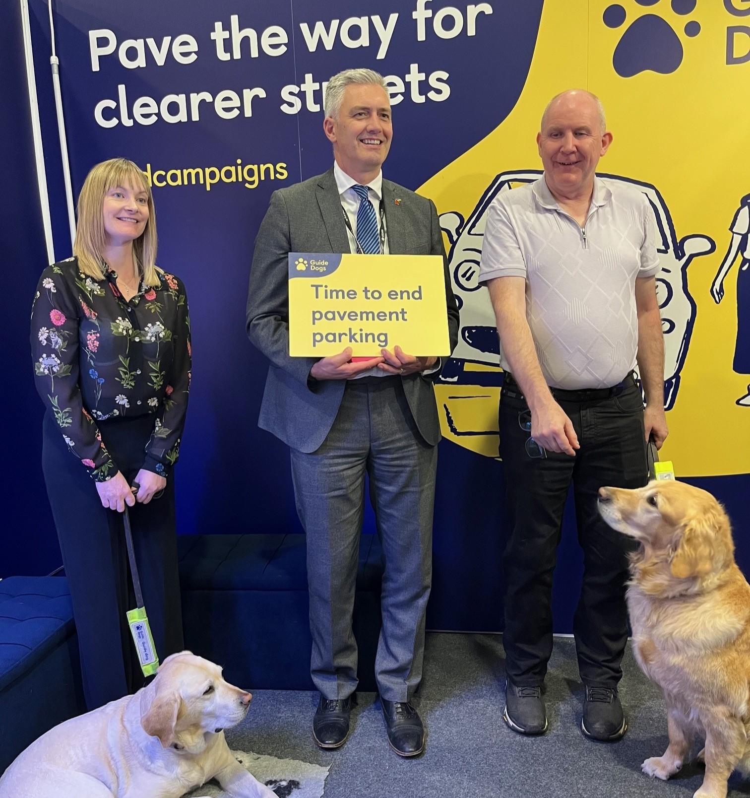 David Smith MP with Jess and Pebble and Paul H and Pyrgo_